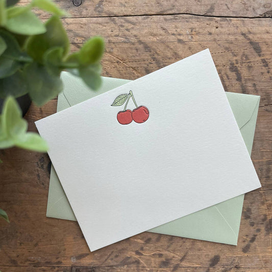 Cherries Notecard