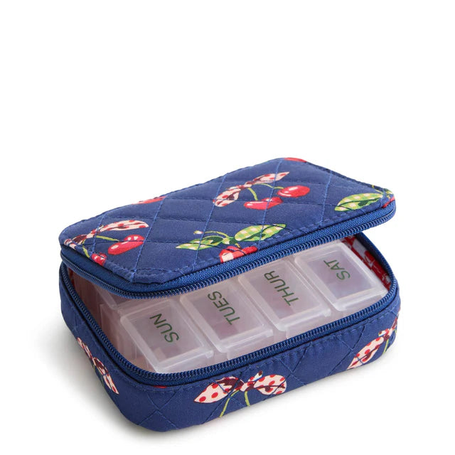 Travel Pill Case | Cherry Picking | Vera Bradley