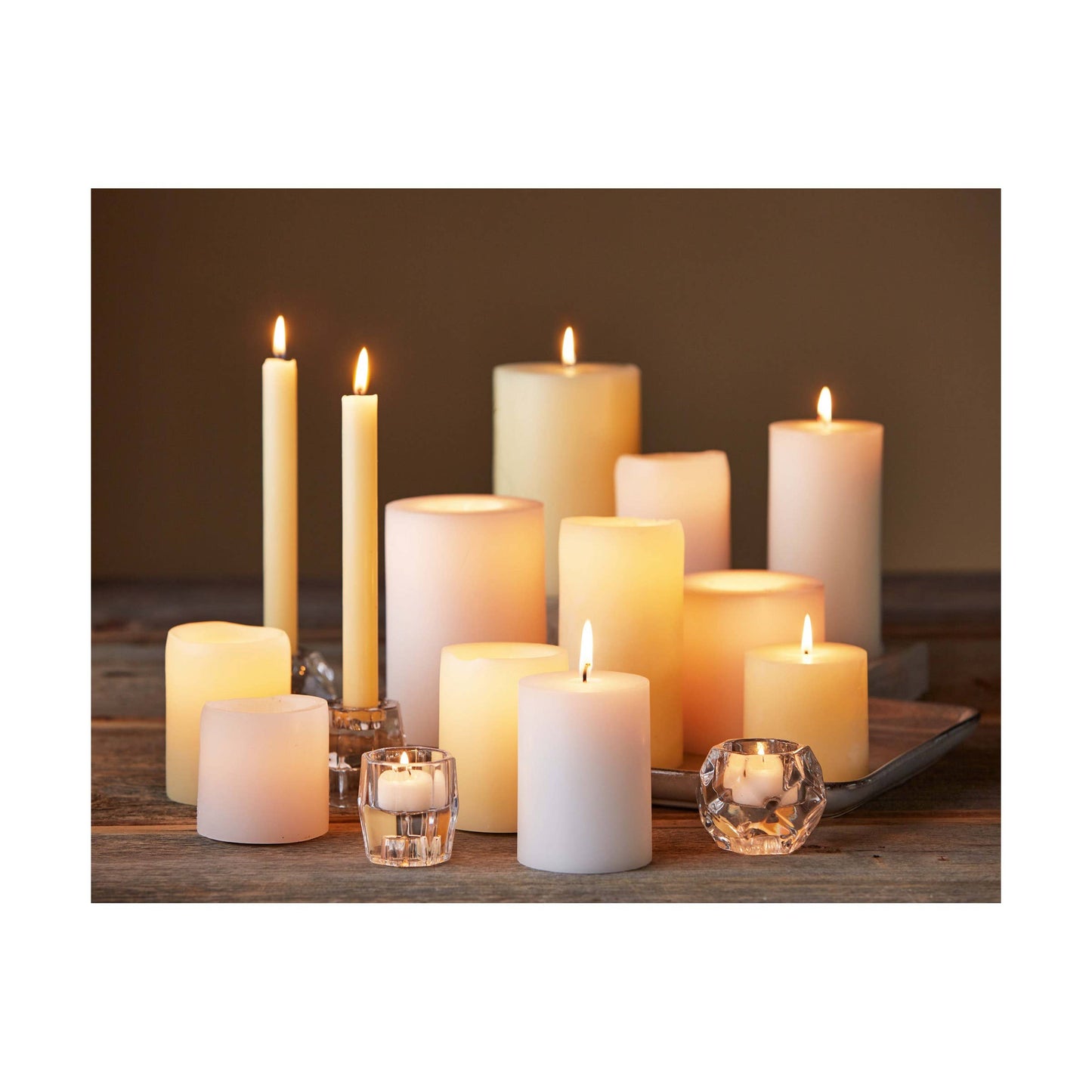 Pillar Candle 3x8 - Ivory