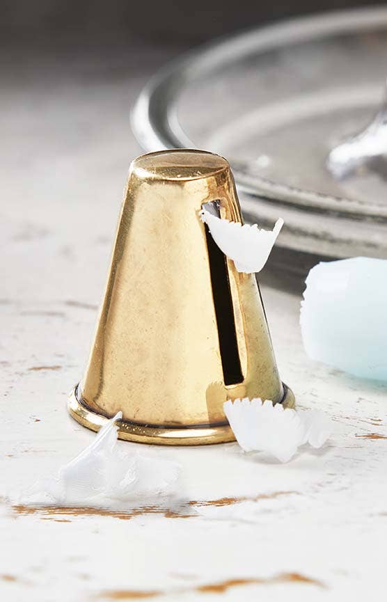 Candle Sharpener Antique Brass Metal Everyday