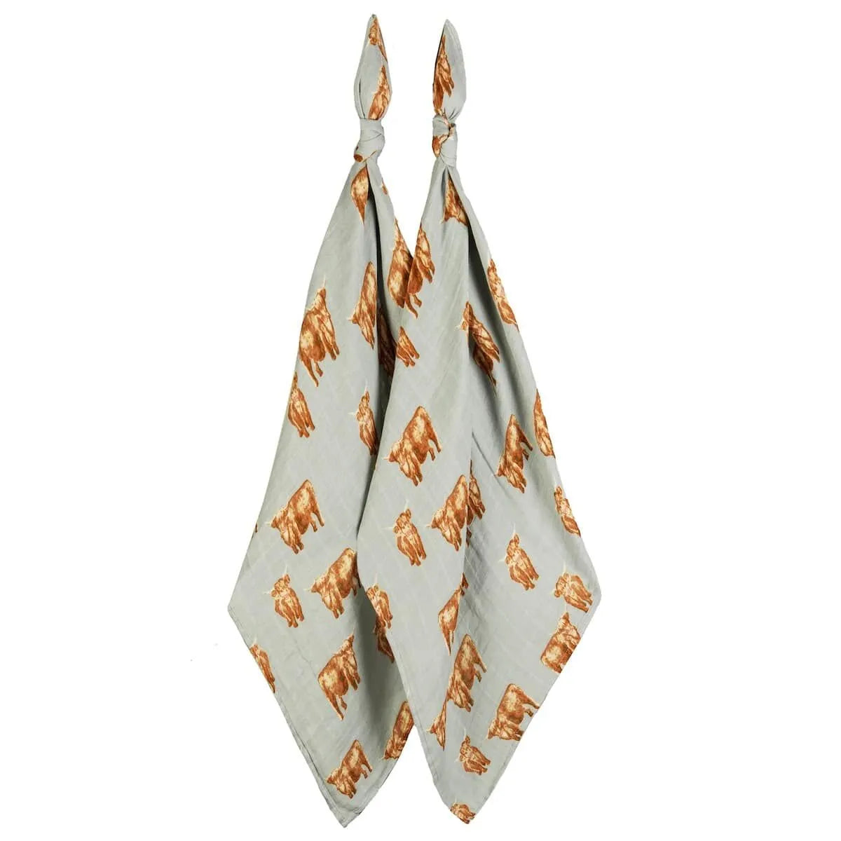 Bamboo Burp Cloths Set of Two