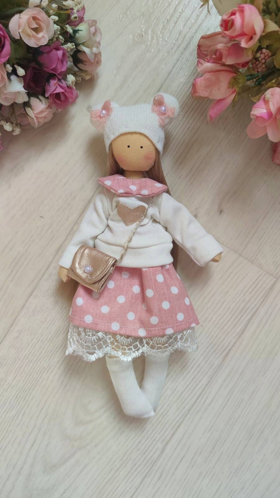 Handmade Doll, Fabric Doll, Cloth Dolls, Soft Doll