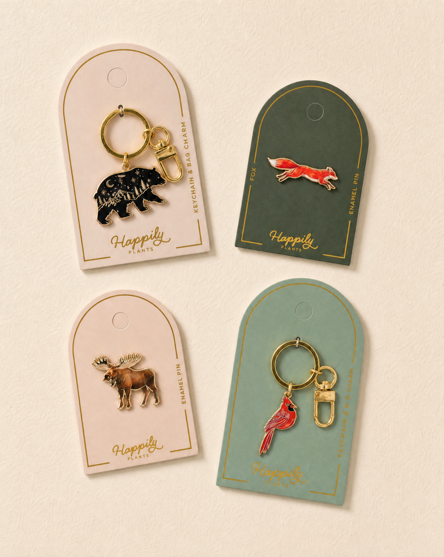 The Adventurous Hiker Pin, Outdoors Camping Gifts