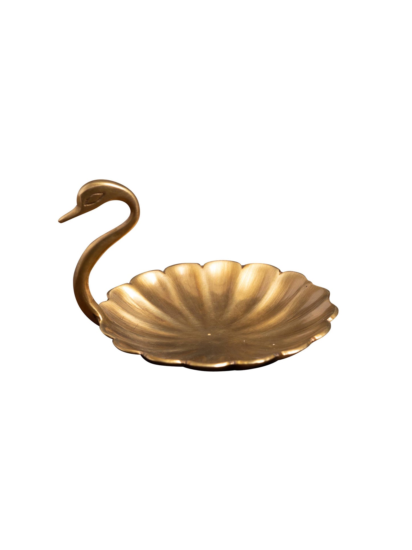 Golden Swan Trinket Tray