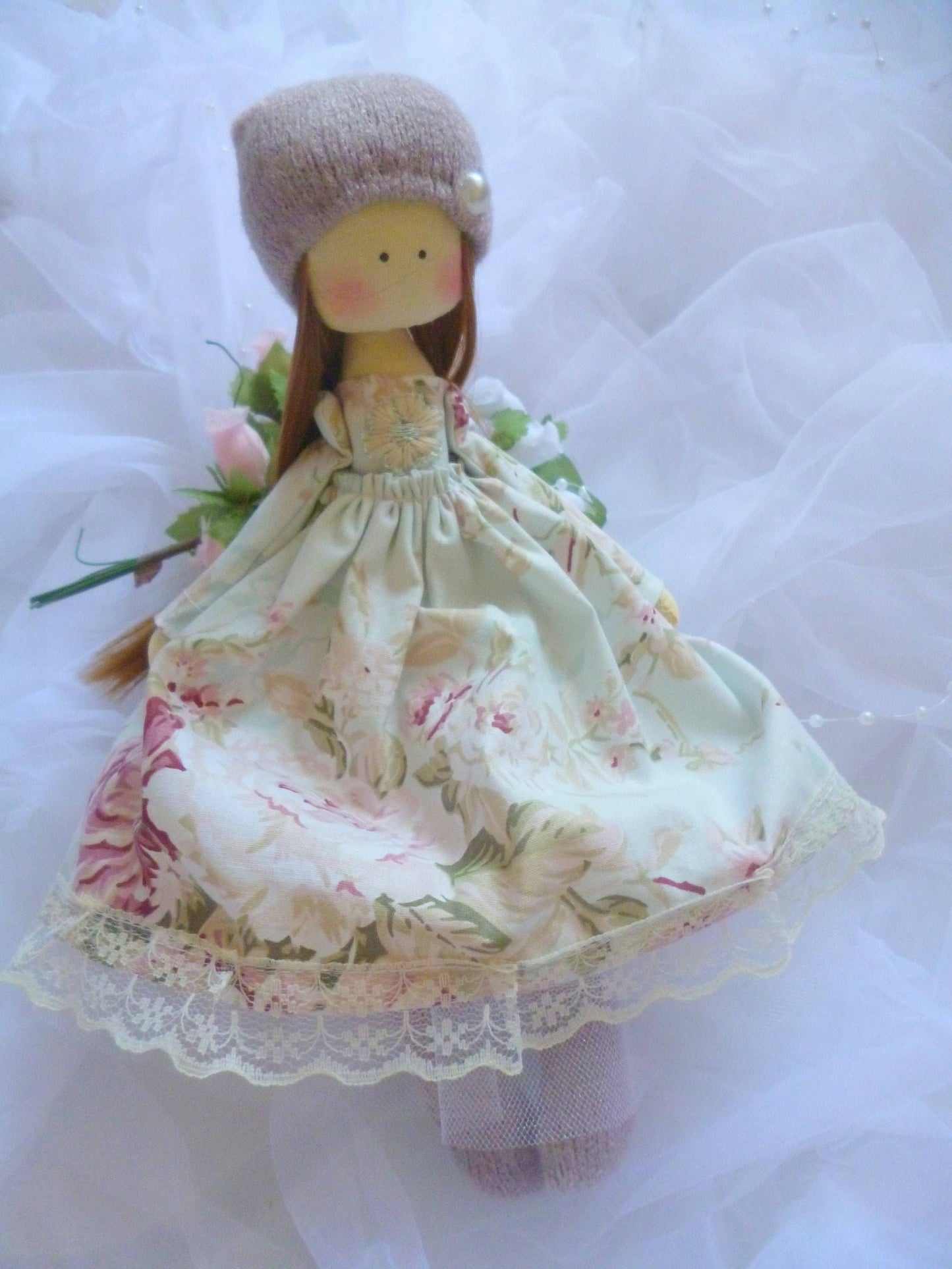Handmade Keepsake Doll with Stitched Clothing – Heirloom Gift from Ukraine cloth doll, Fabric Doll, Textile doll, art doll