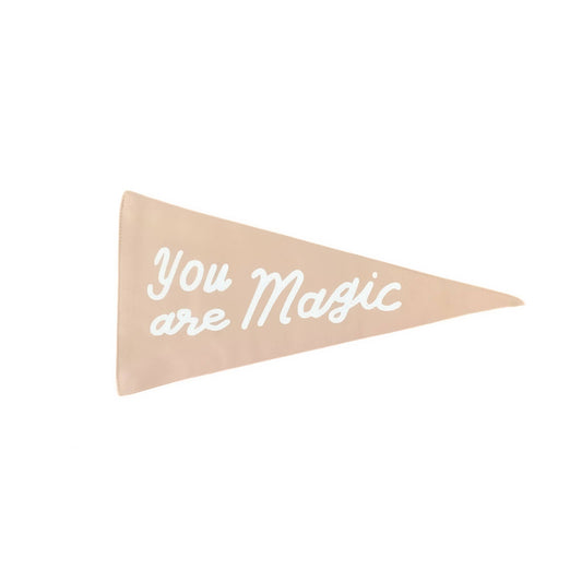 You are Magic Canvas Pennant - Taupe