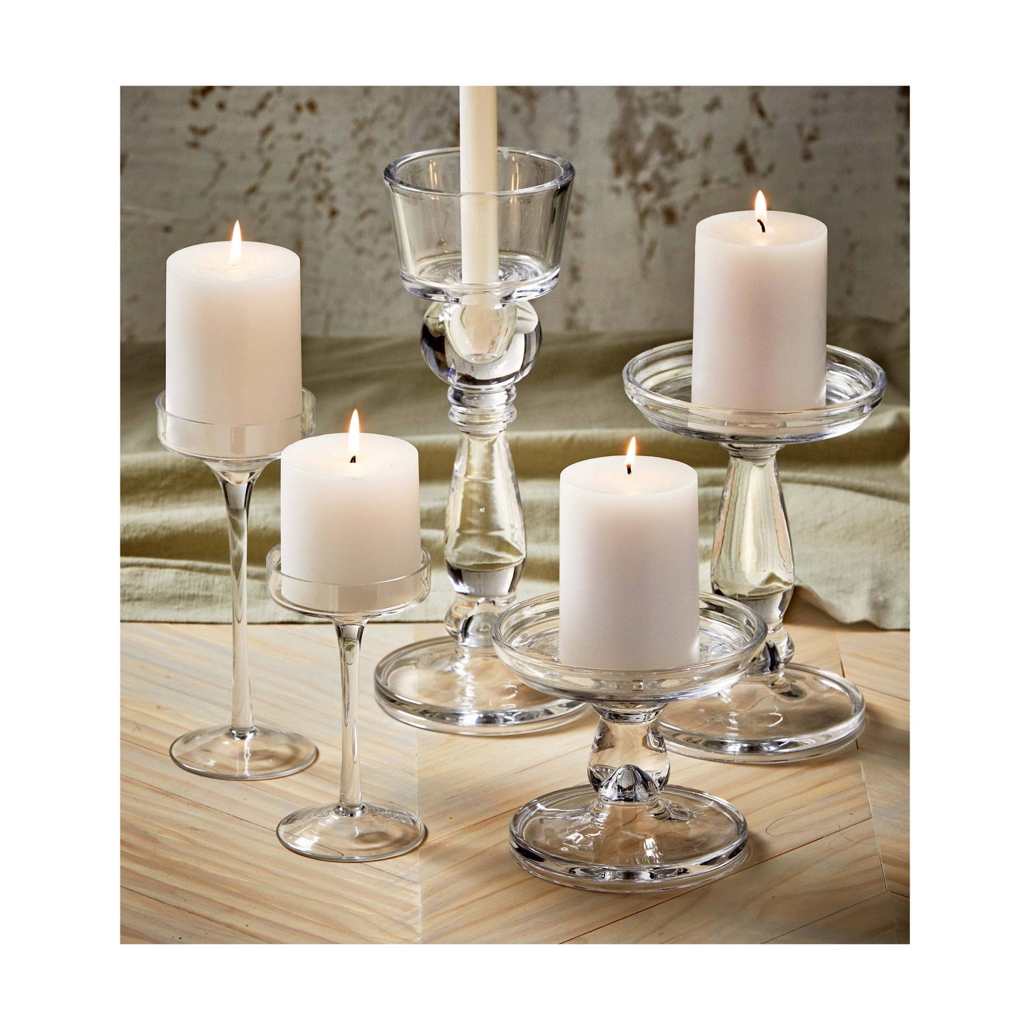Pillar Candle 3x8 - Ivory