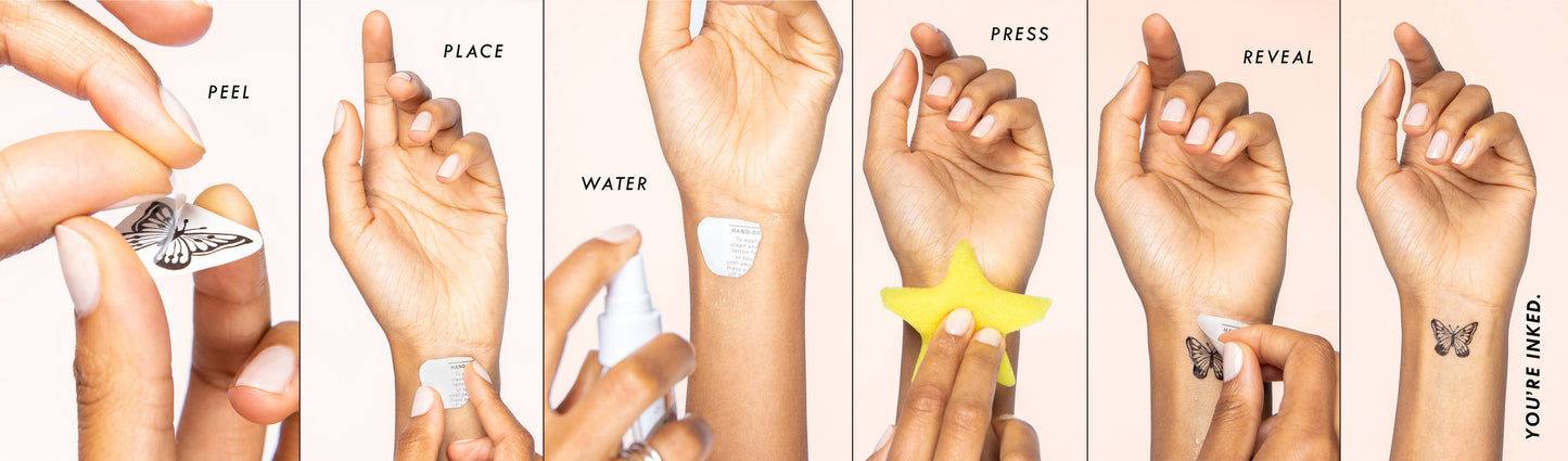 Explorer Temporary Tattoo Pack