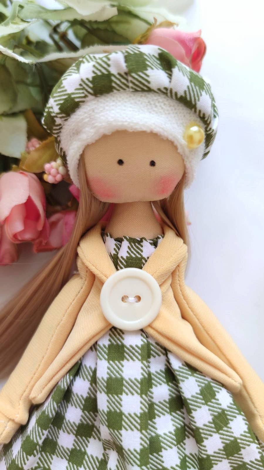 Olga Doll - Beautiful Handmade Ukrainian Doll