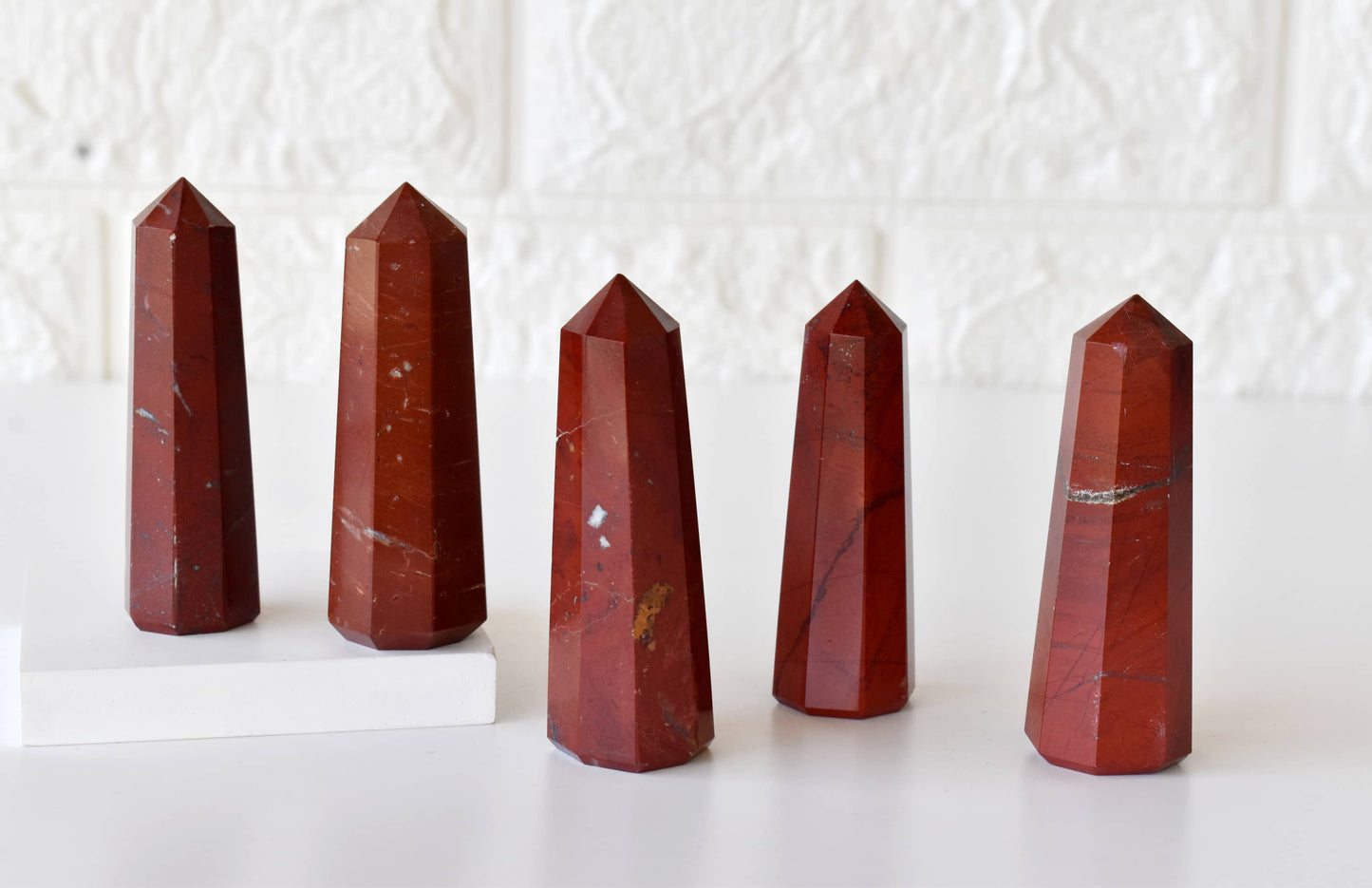 Red Jasper Tower Point (Tranquility and Sense of Grounding)