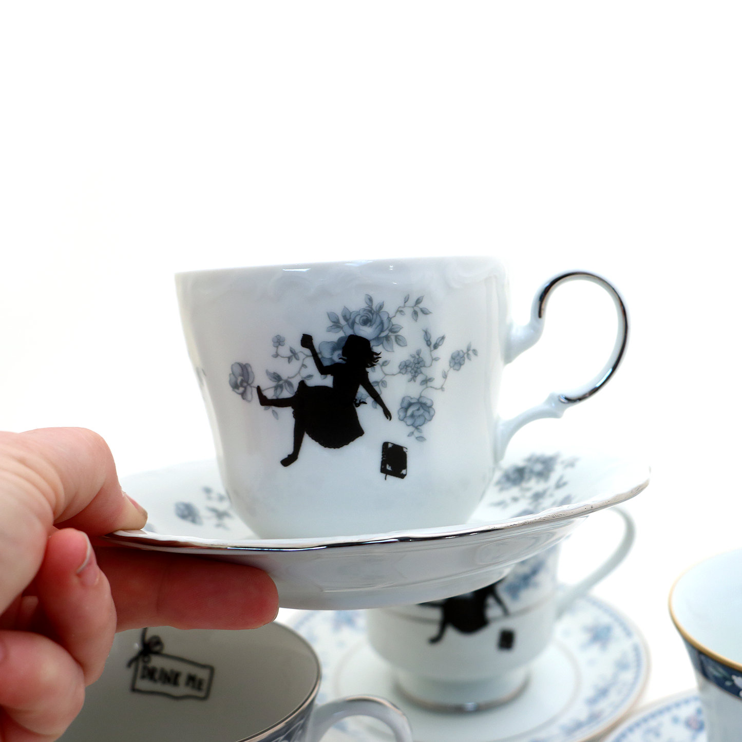 "Alice in Wonderland" Vintage Upcycled Teacup Program