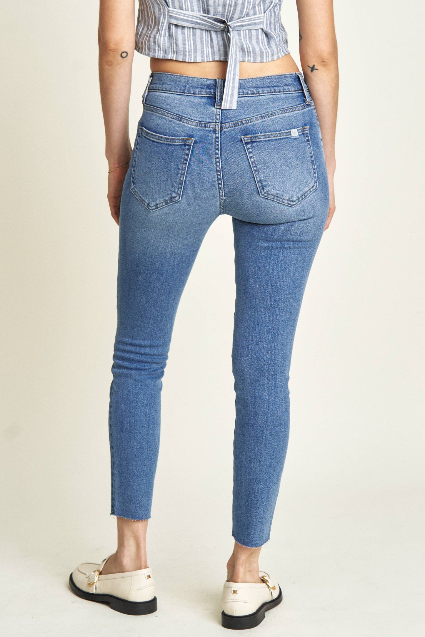 Cooper Skinny High Rise Jean, Light Indigo