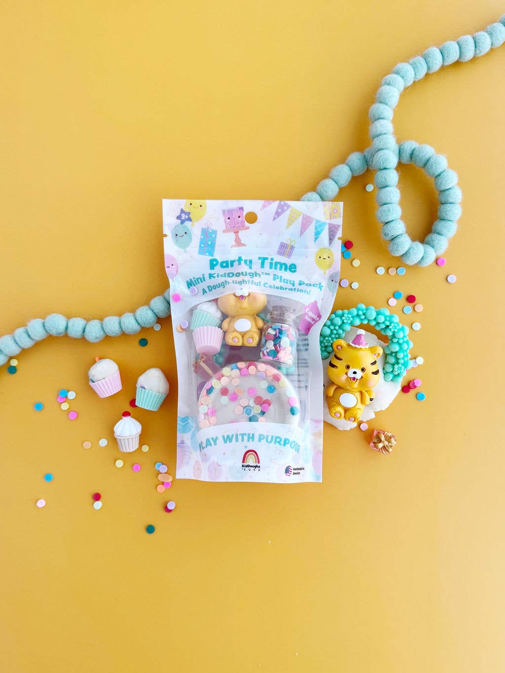Party Time Mini KidDough Play Pack