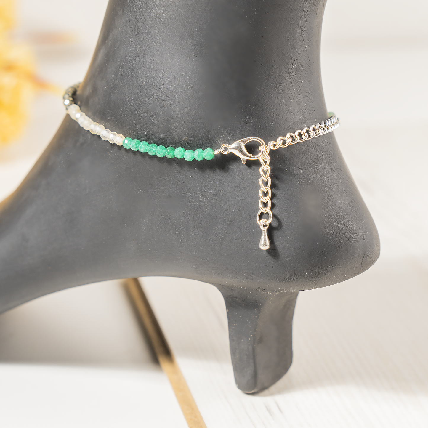 Crystal Anklets | Dhan Yog | Energy Healing Accessory