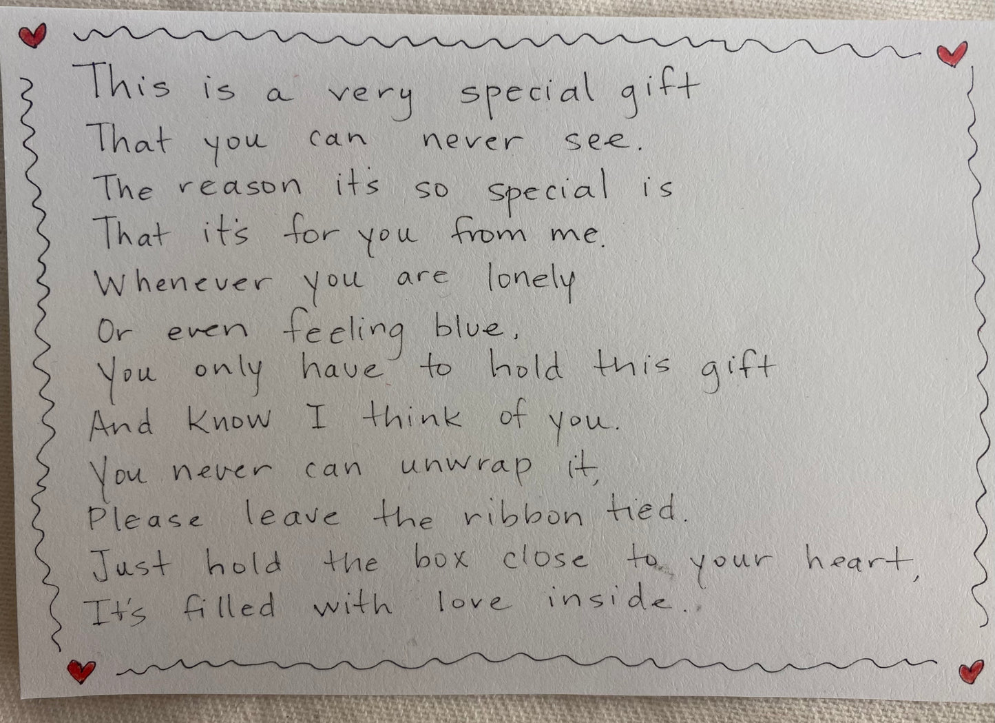 Miniature Gift Sculpture