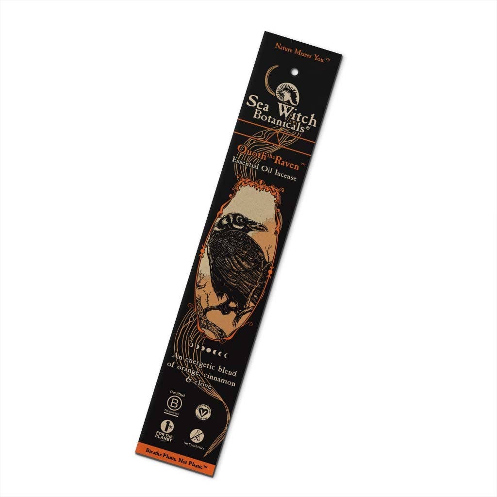 Quoth the Raven Incense- Orange Spice, Cinnamon, Clove