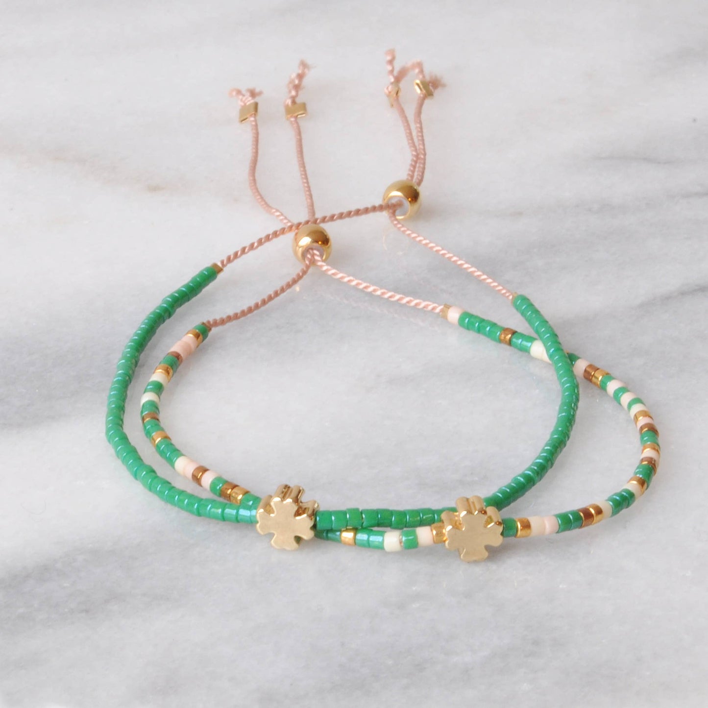 Lucky Clover String Bracelets