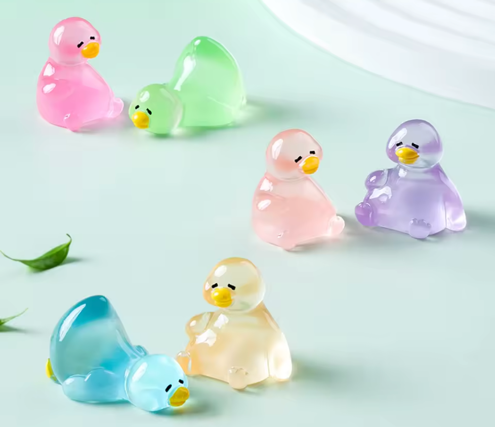 Lazy Duckling Surprise Pull