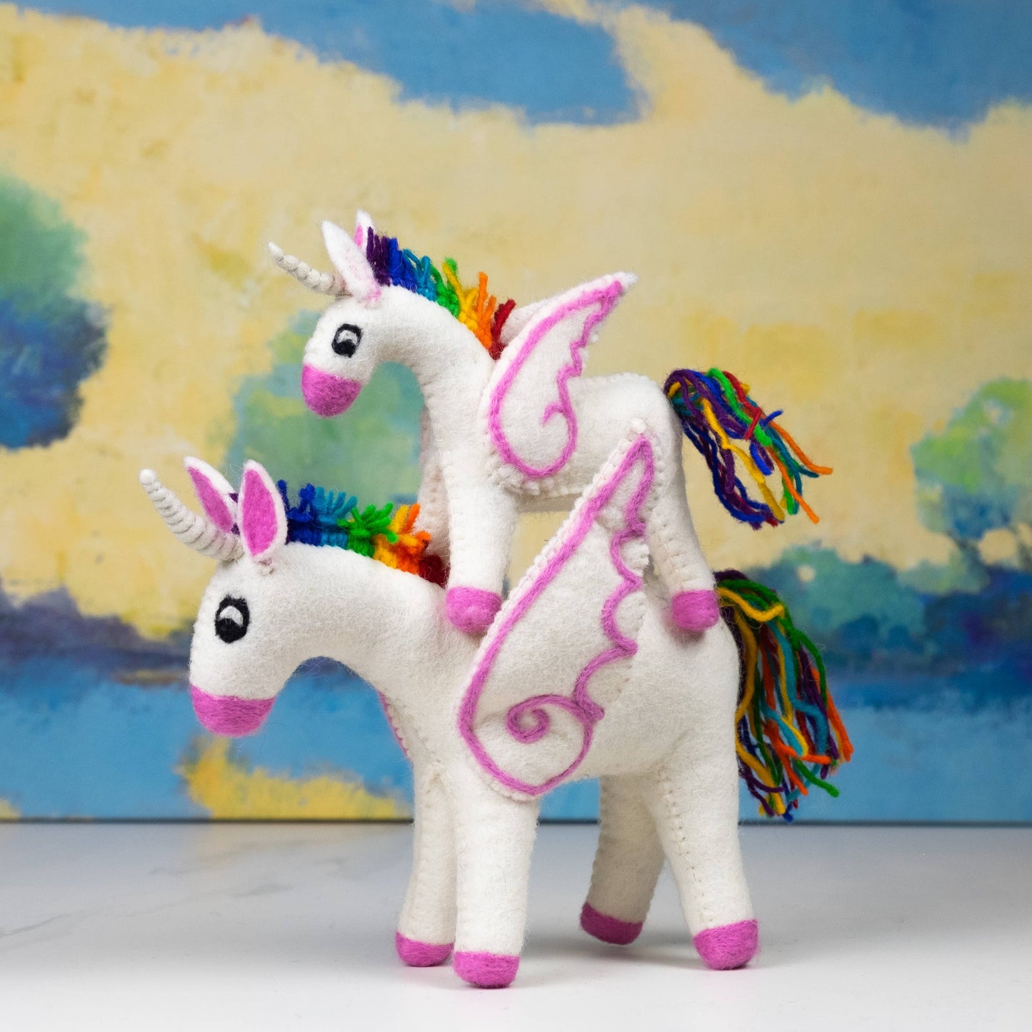 Unicorn - Large Felt Rainbow