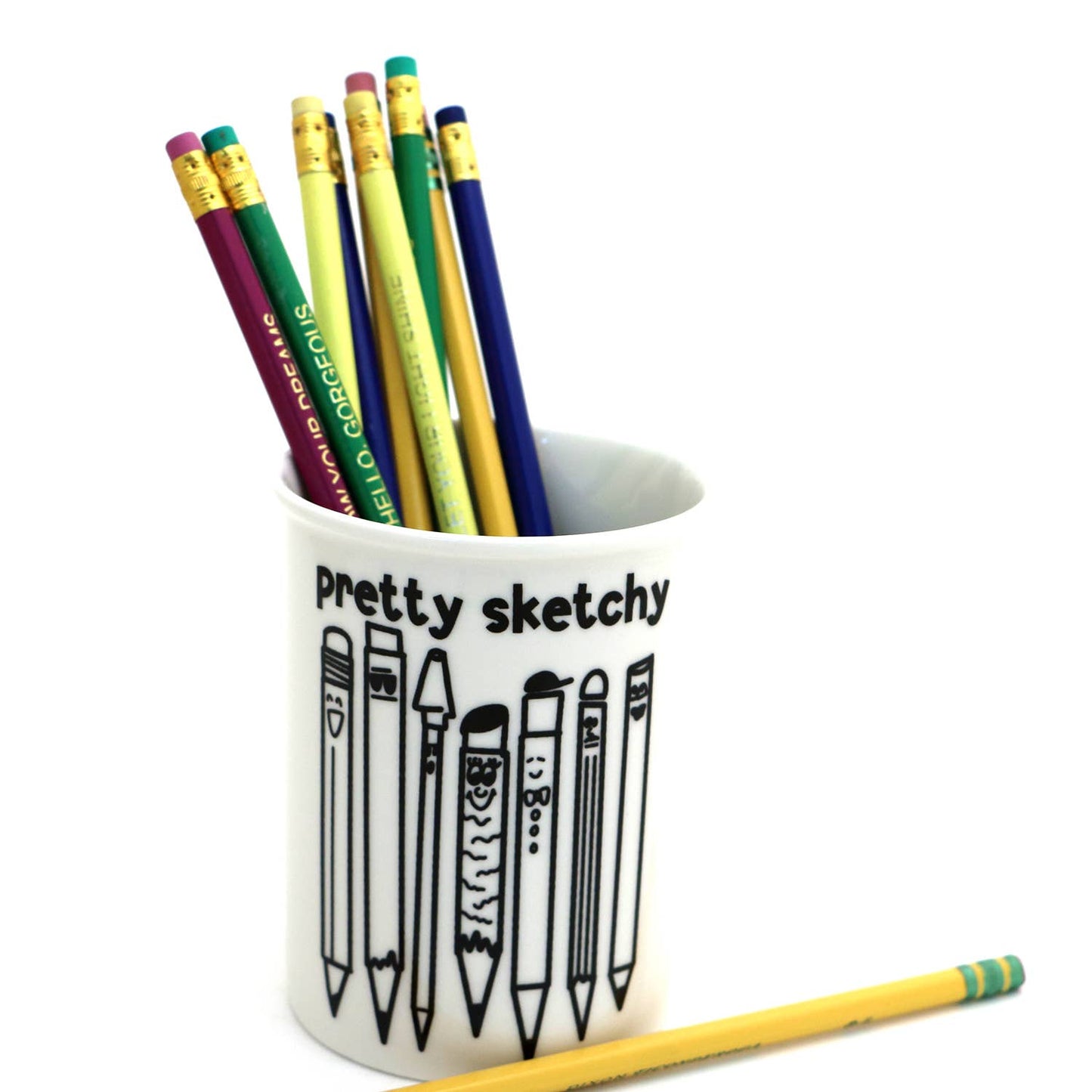 Pretty sketchy Pen and Pencil cup