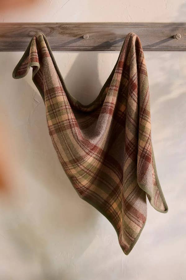 Wool Triangle Scarf