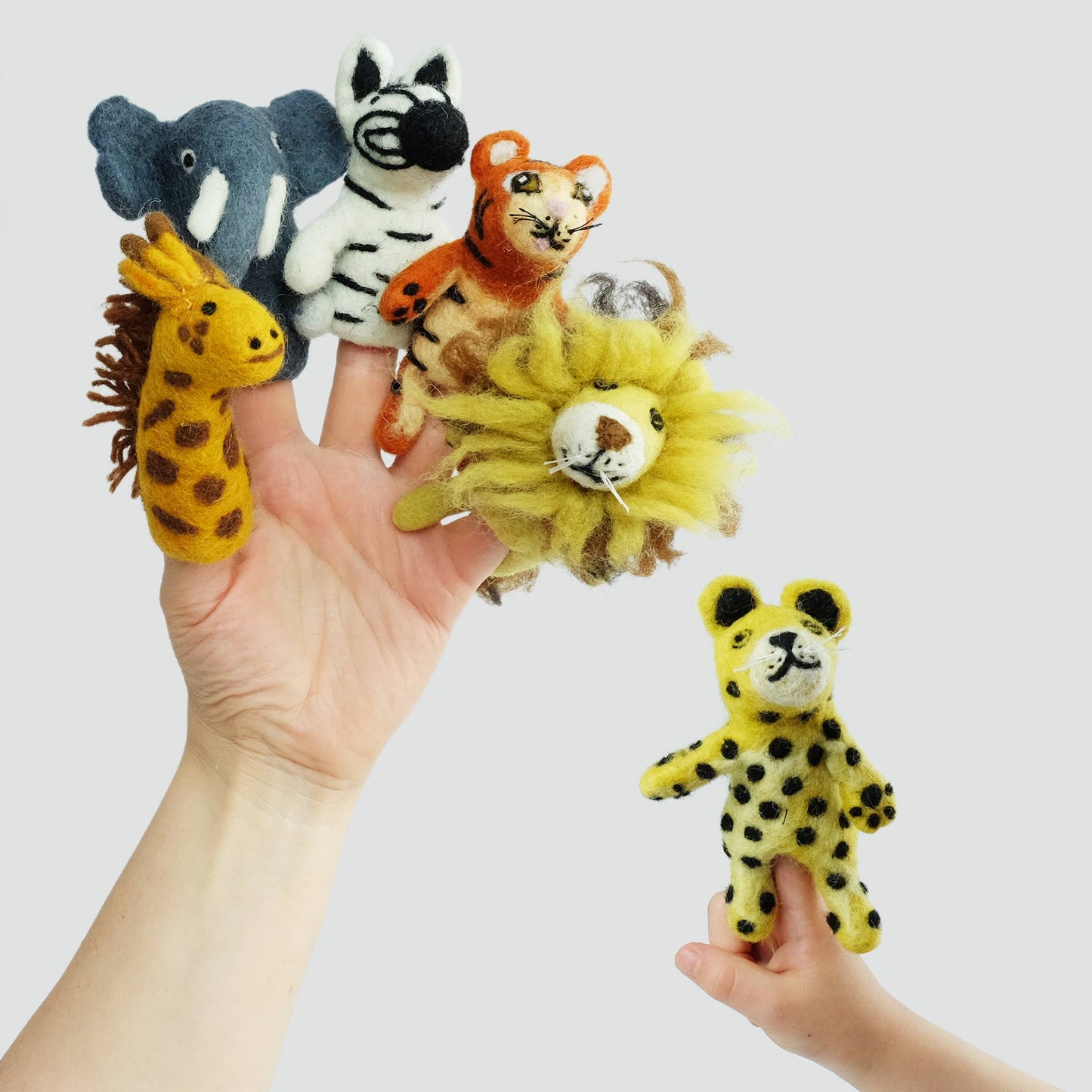 Jungle Finger Puppets