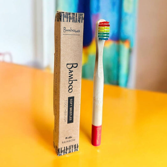 Bamboo Kids Toothbrush | Rainbow