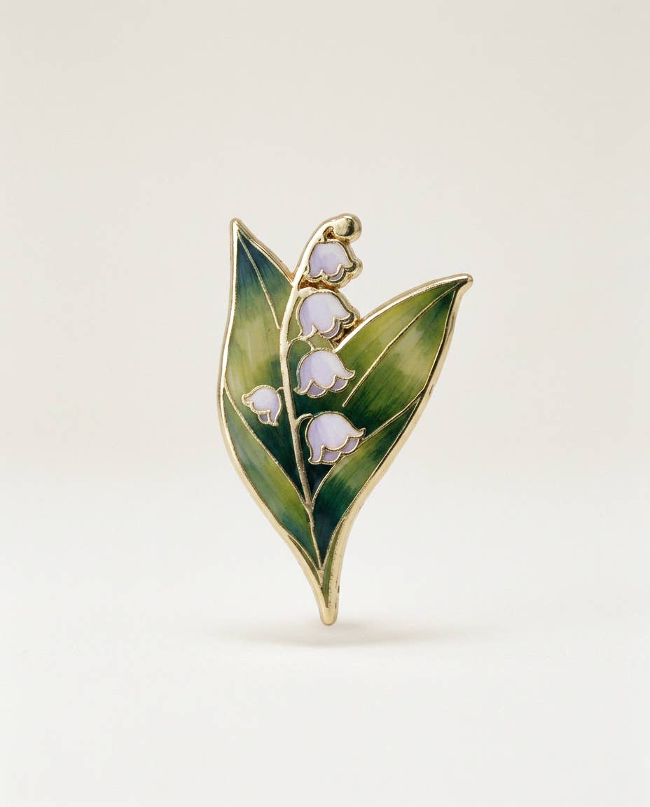 Lily of the Valley Bouquet Pin | Flower Pins | Mother’s Day