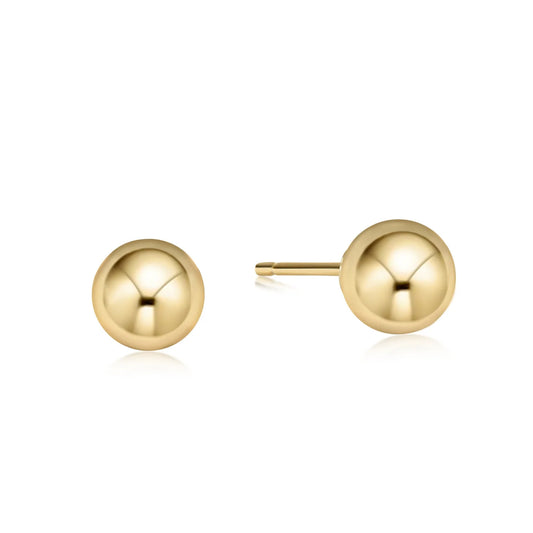 classic 8mm ball stud-gold
