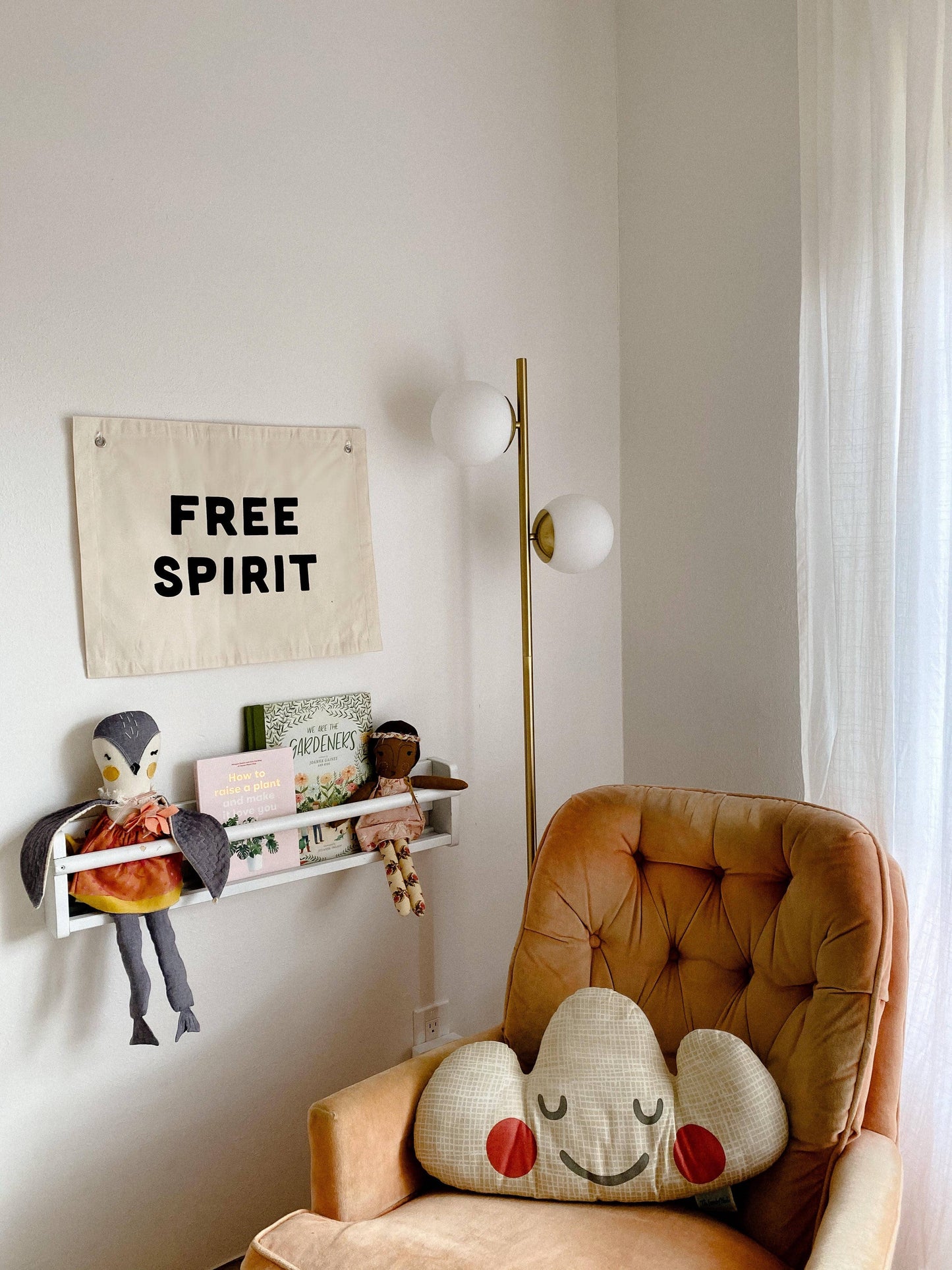 Free Spirit Canvas Banner