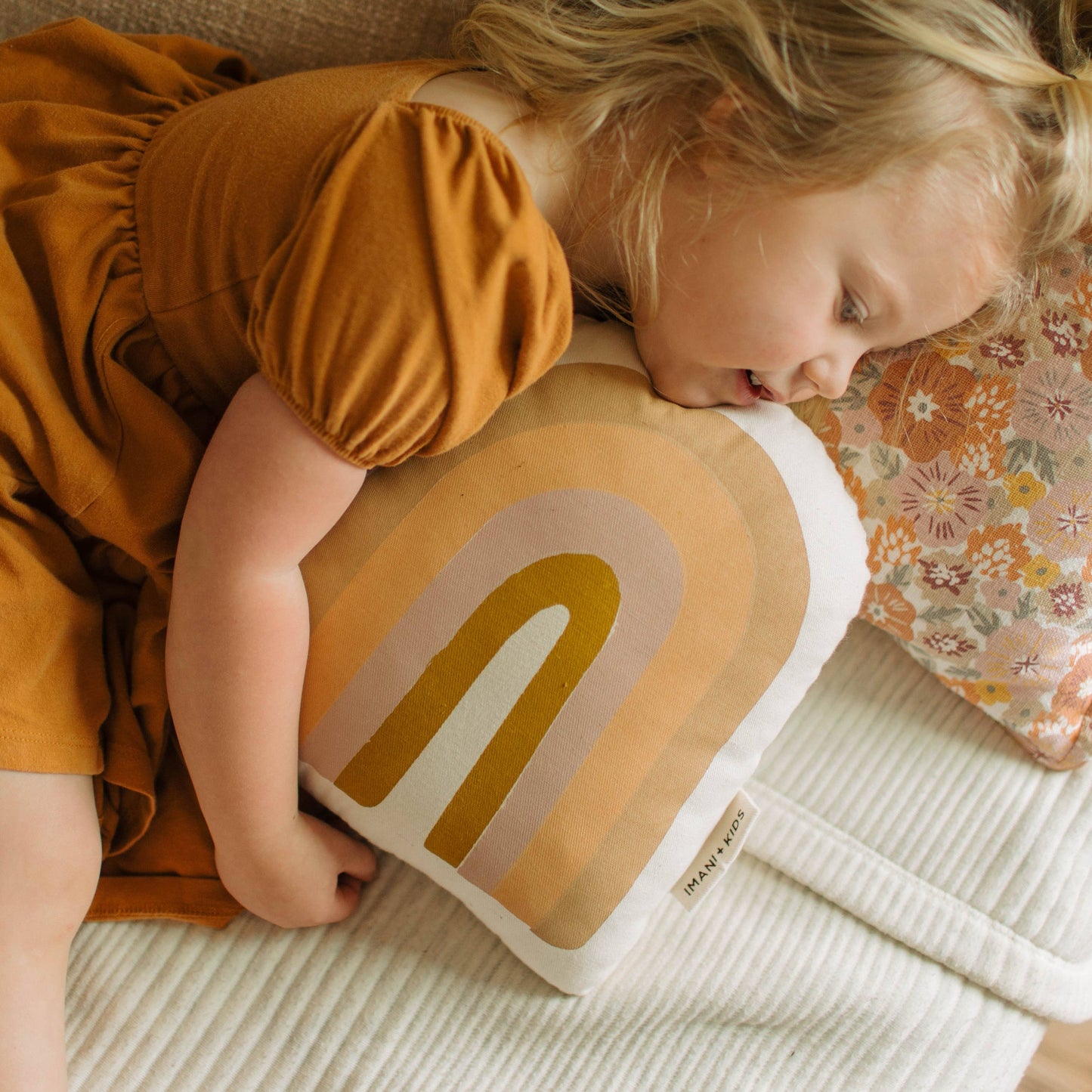 Lucky Rainbow Canvas Pillow