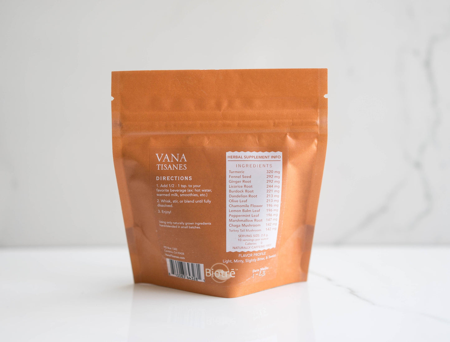 Digest | Fine Plant & Mushroom Powder from Vana Tisanes