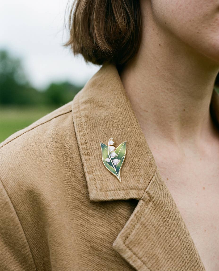 Lily of the Valley Bouquet Pin | Flower Pins | Mother’s Day