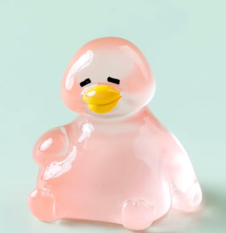 Lazy Duckling Surprise Pull