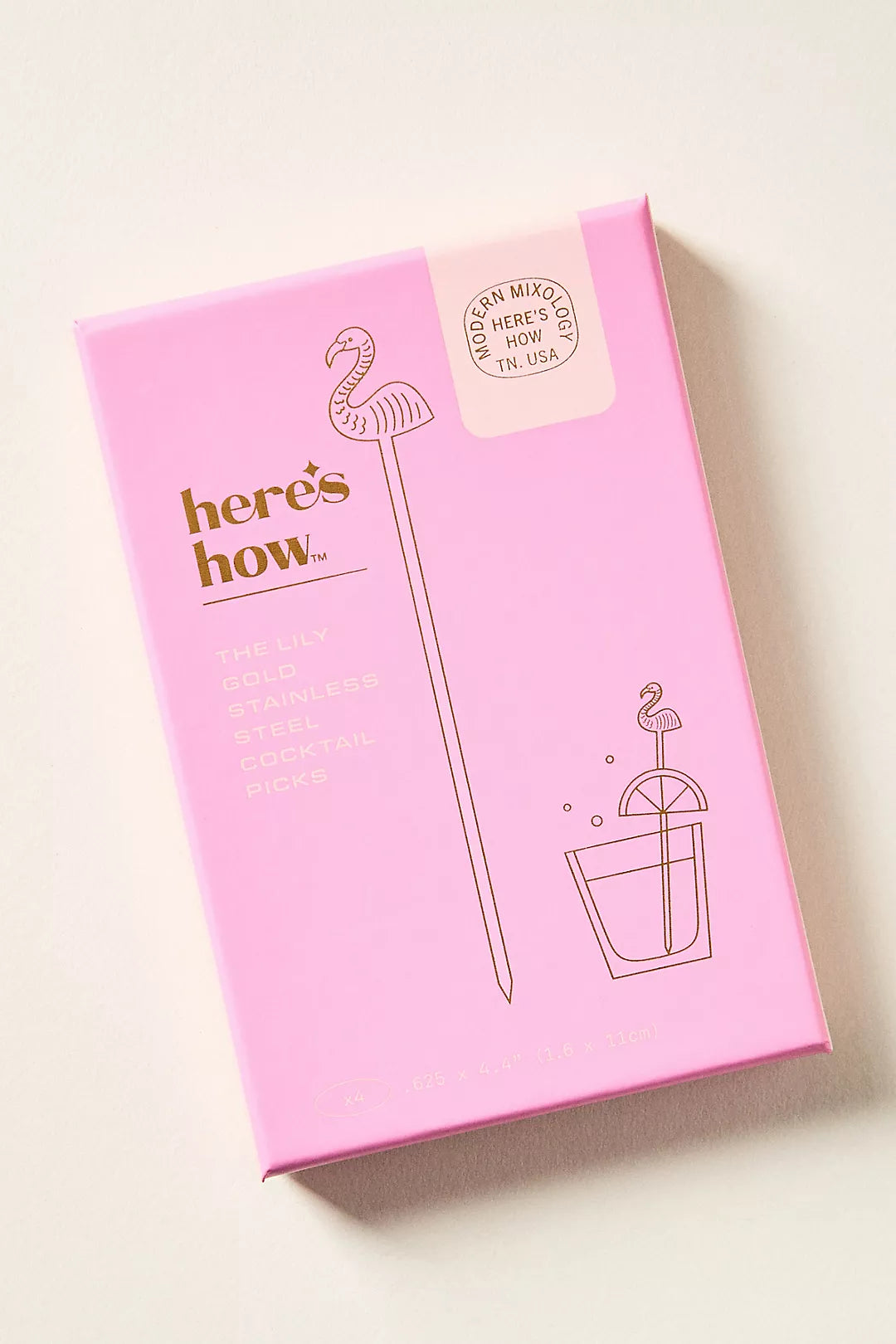 The Lily Flamingo Cocktail Picks