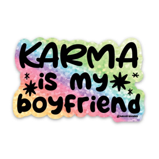 Karma Is My Boyfriend - Taylor Swift Lyric Inspired Sticker