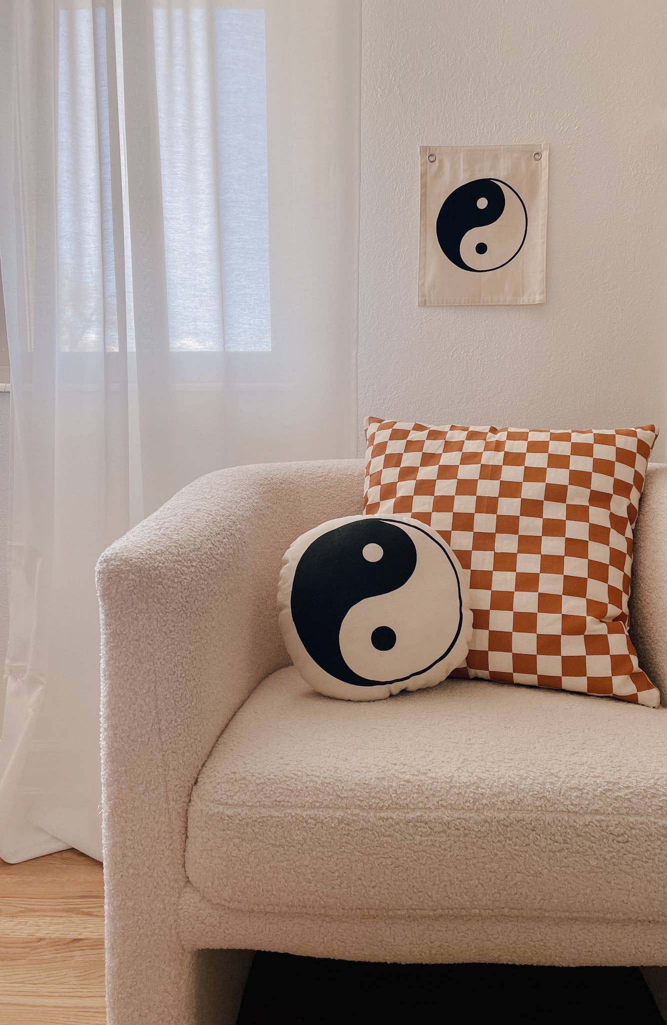 Yin Yang Canvas Banner