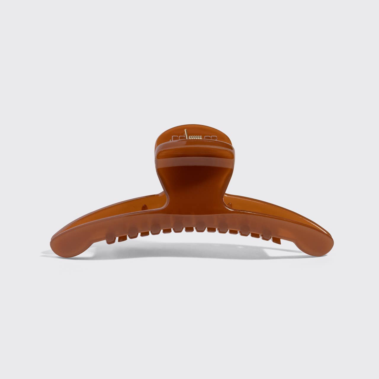 Mocha Recycled Plastic Large Arched Clip