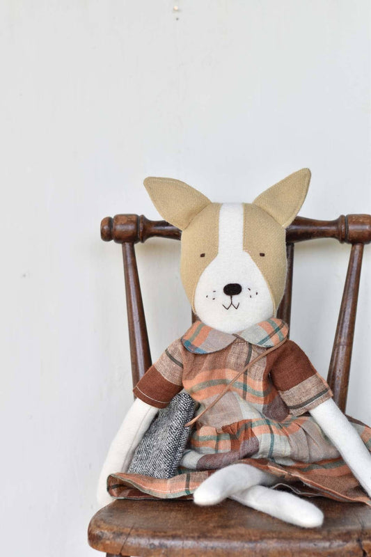 Fig the Frenchie Dog - Ojai Orchard Gather Dress