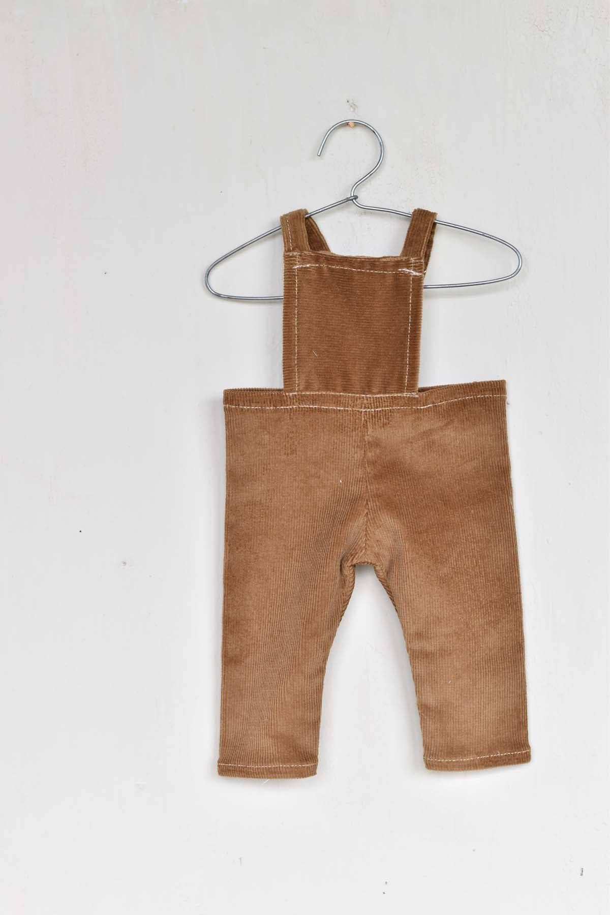 Fern the Frog doll- Corduroy Overalls with Blouse