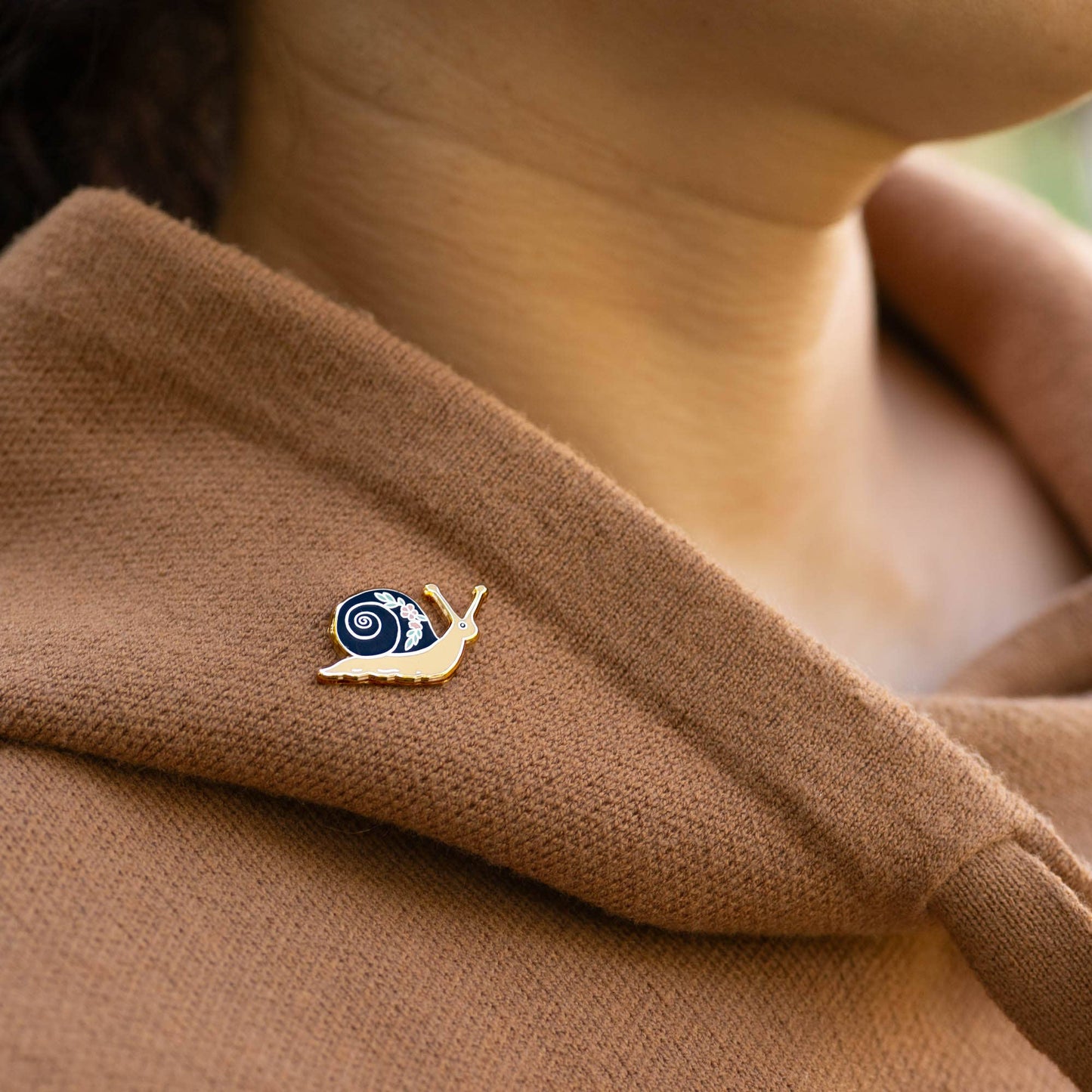 Garden Snail Pin | Snail Jewelry | Garden Pins | Insect Pins