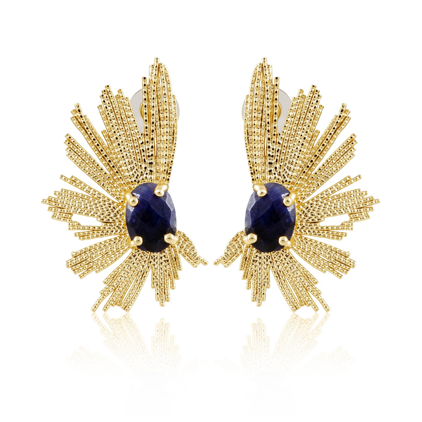 Marielle Earrings - Sapphire