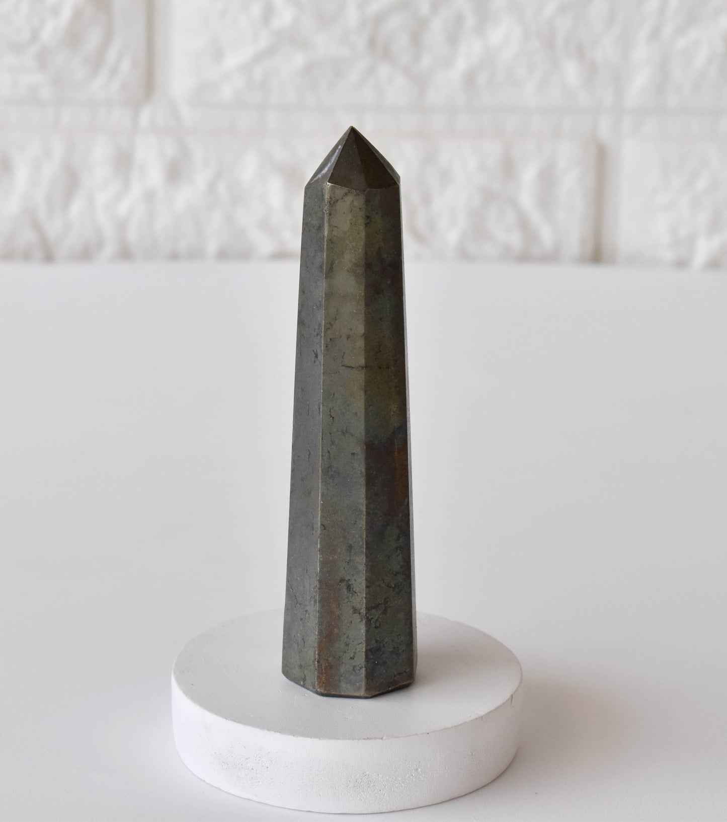 Pyrite Tower Point (Creativity and Strength) Abundance