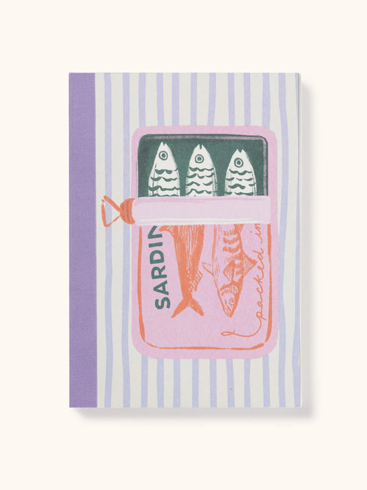 Sardine Snack Artisan Notebook
