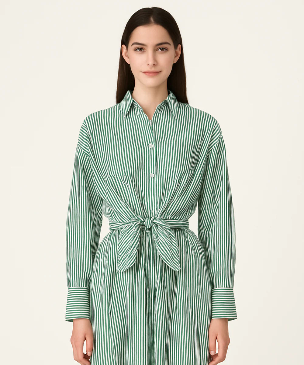 Augusta Top || Master's Stripe || Ivy Coast