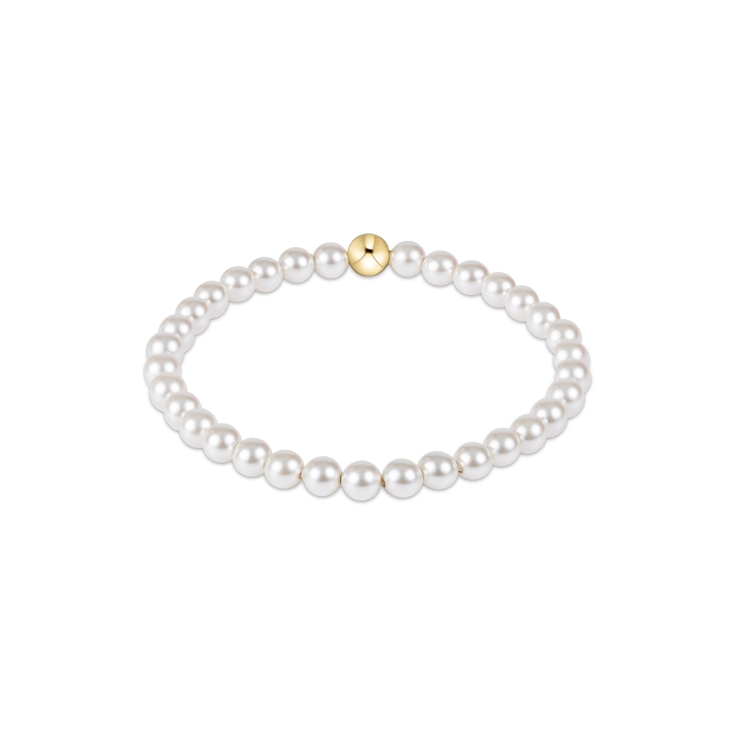 Classic Pearl 5mm Bead Bracelet