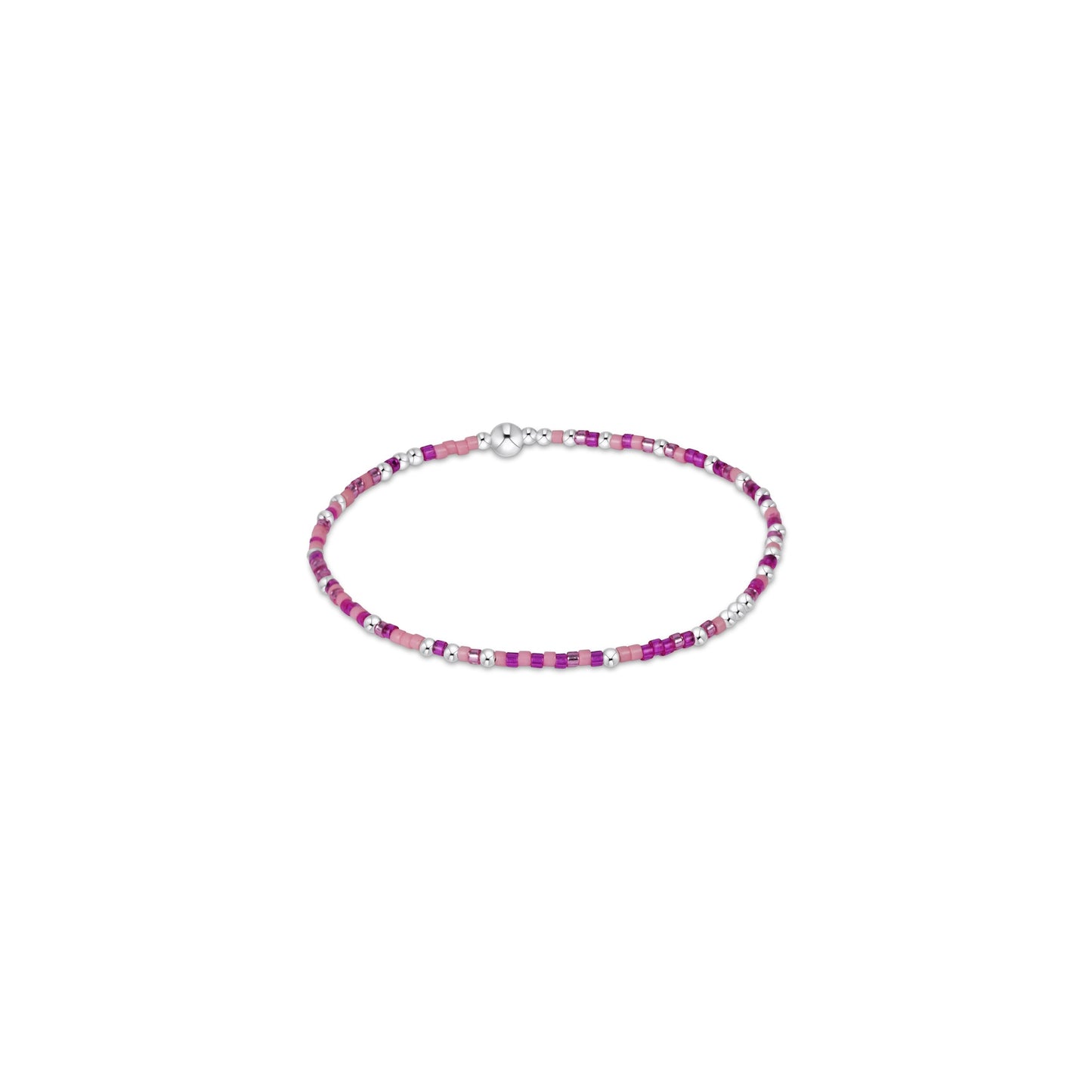 Hope Unwritten Sterling Bracelet - Back To The Fuchsia