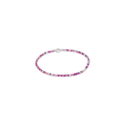 Hope Unwritten Sterling Bracelet - Back To The Fuchsia