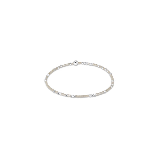 Hope Unwritten Sterling Bracelet - Milkshake