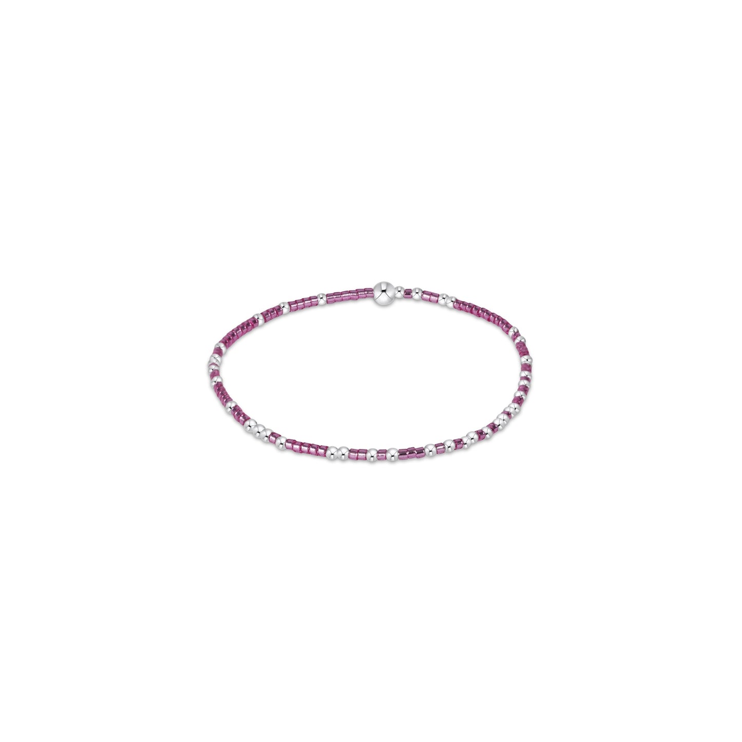 Hope Unwritten Sterling Bracelet - Pink Metallic